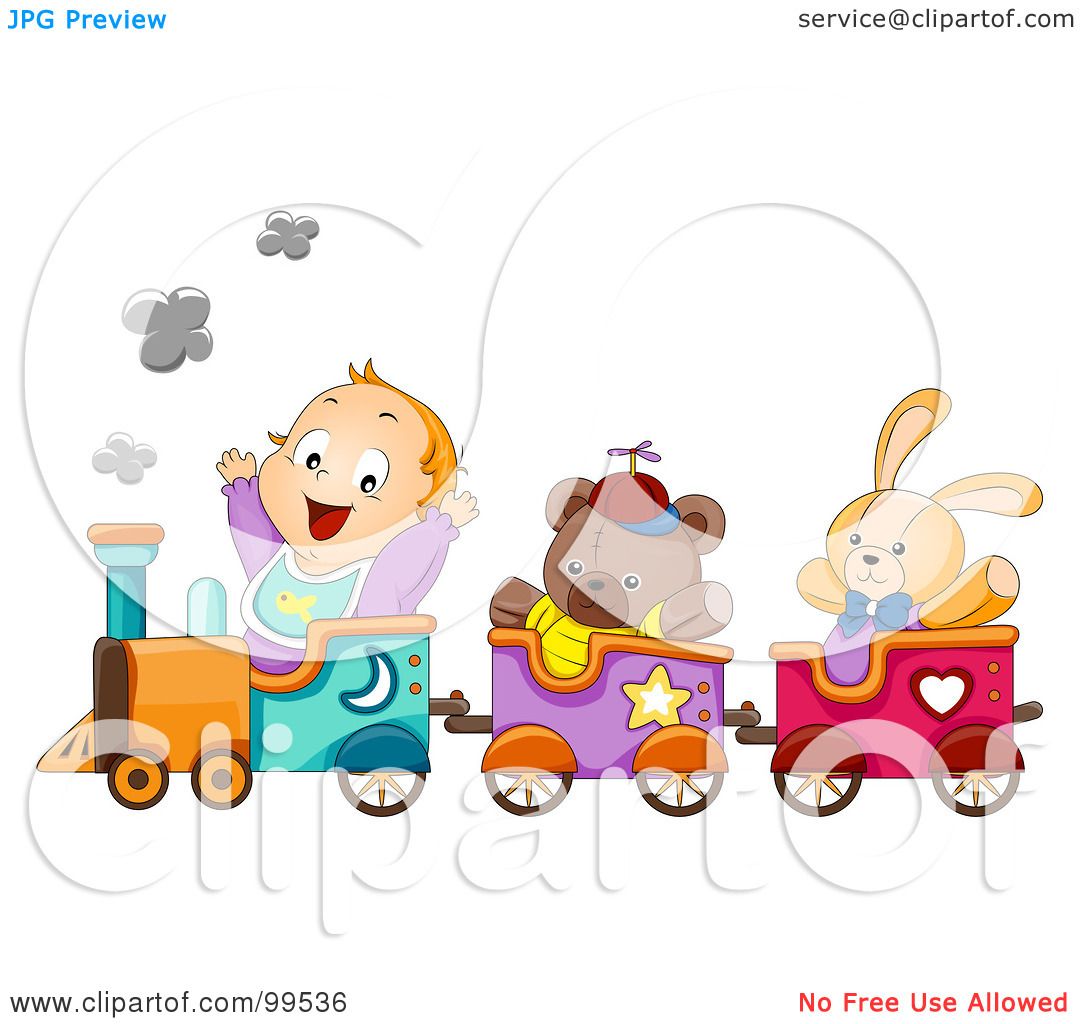 Royalty-Free (RF) Clipart Illustration of a Baby Boy ...