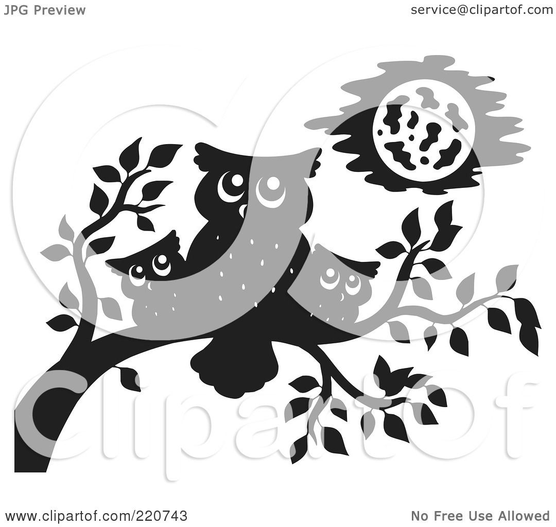 Royalty Free Rf Clipart Illustration Of A Black