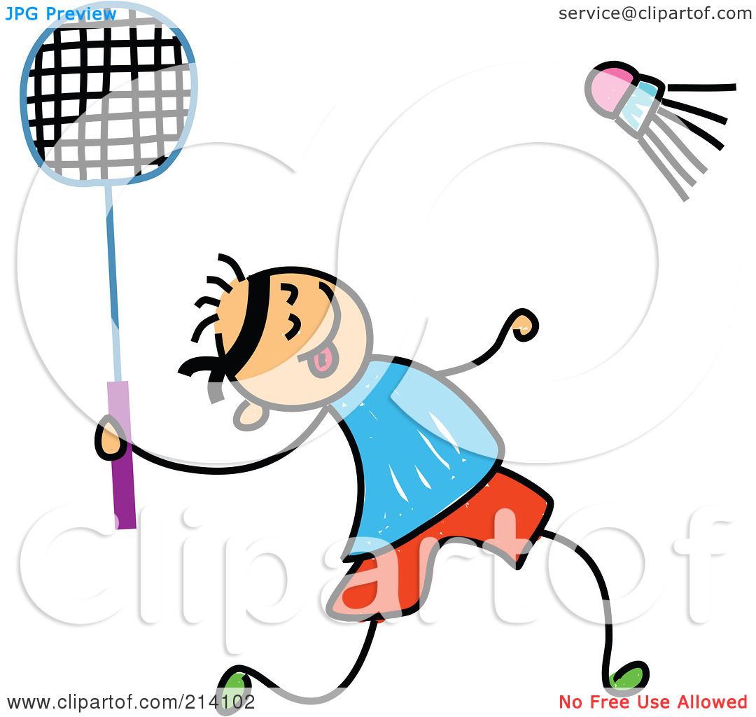 play badminton clipart - photo #27