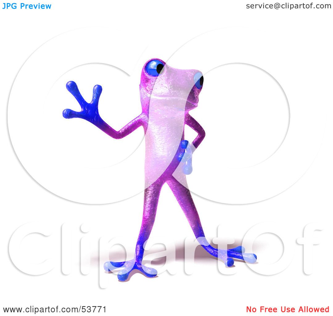 purple frog purple tree frog