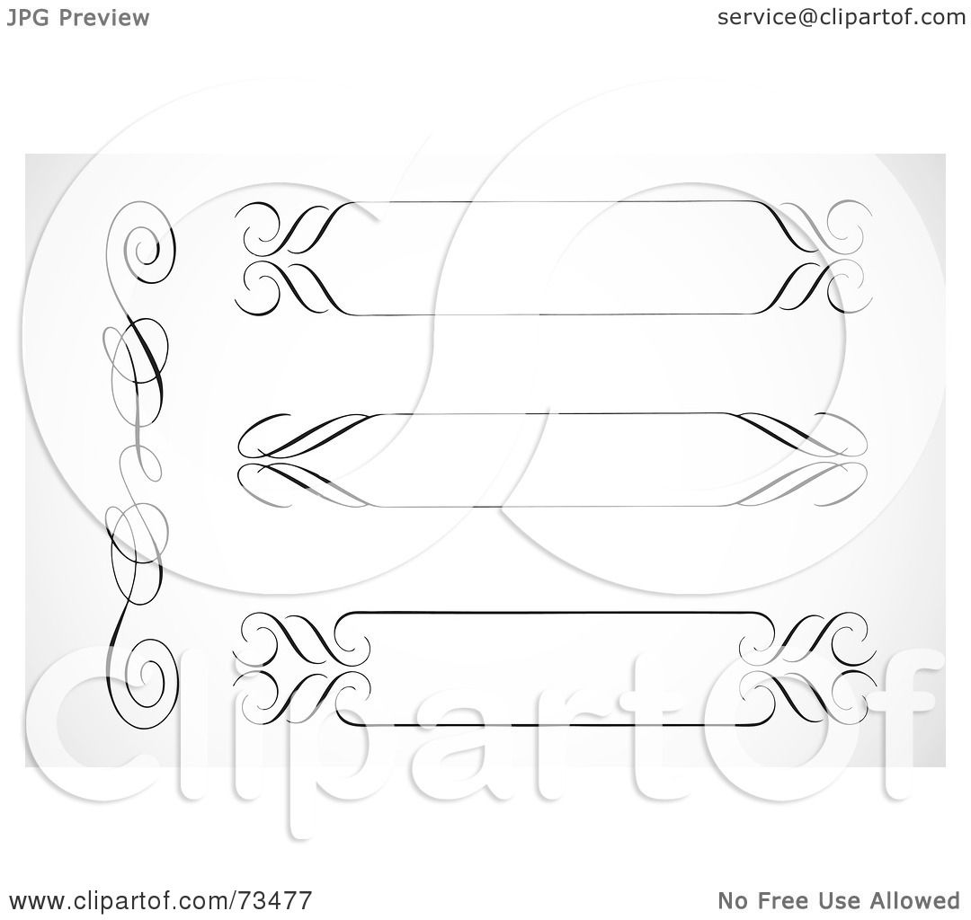 Royalty-Free (RF) Clipart Illustration of a Digital Collage Of Black ...