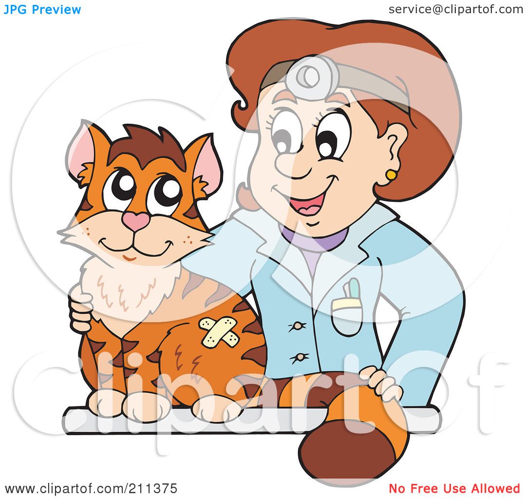 Royalty-Free (RF) Clipart Illustration of a Female ...