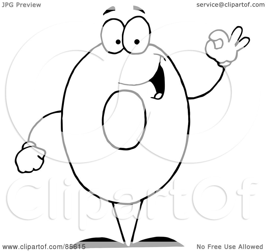 Royalty-Free (RF) Clipart Illustration of a Friendly ...