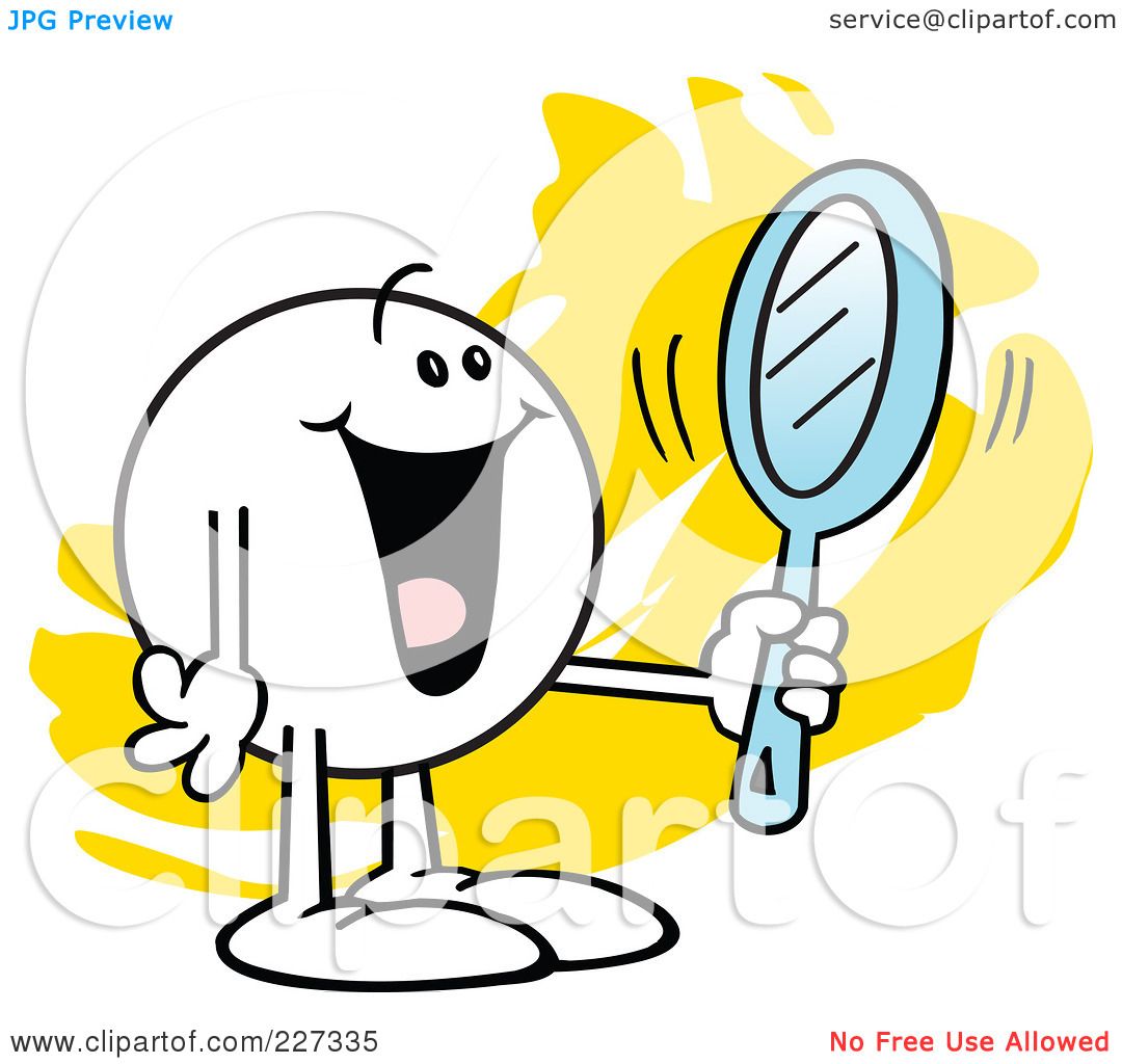 Royalty-Free (RF) Clipart Illustration of a Happy Moodie ...
