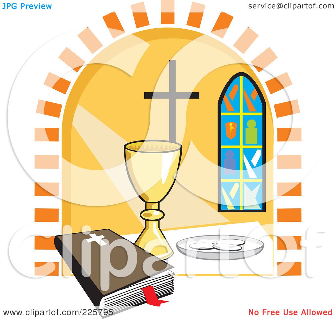 holy eucharist clipart