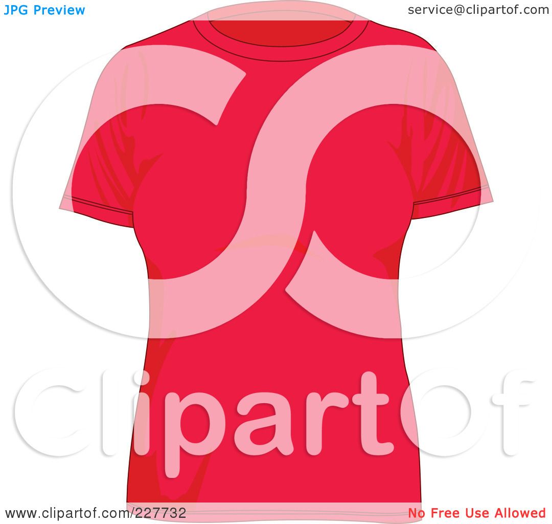 Royalty-Free (RF) Clipart Illustration of a Plain Red ...