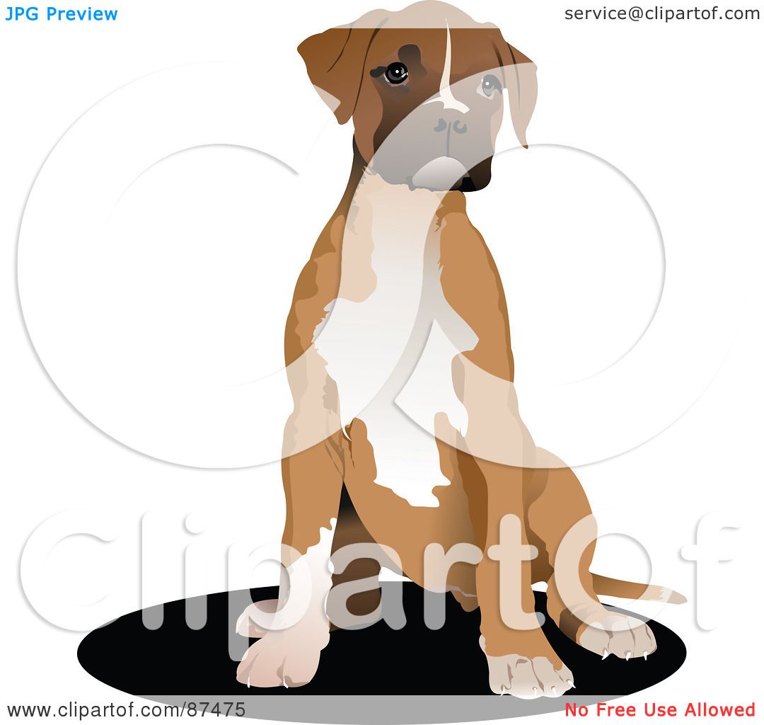 free boxer dog clipart - photo #23