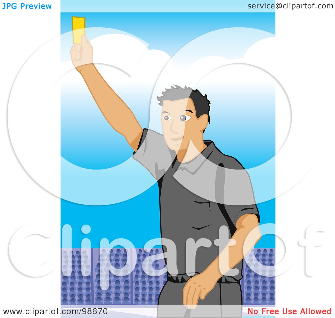 Royalty-Free (RF) Clipart Illustration of a Soccer Ref by mayawizard101 ...