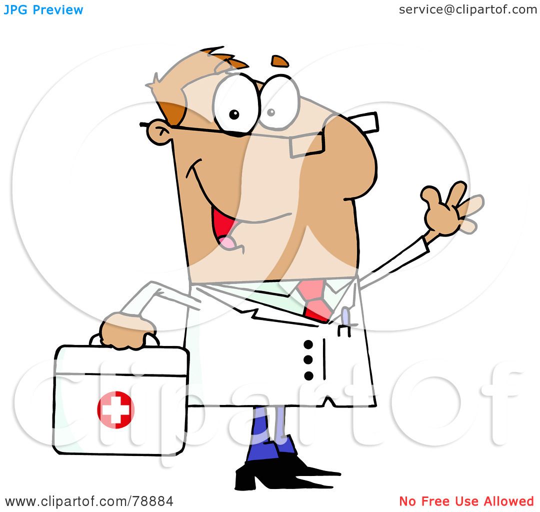 cartoon doctor bag