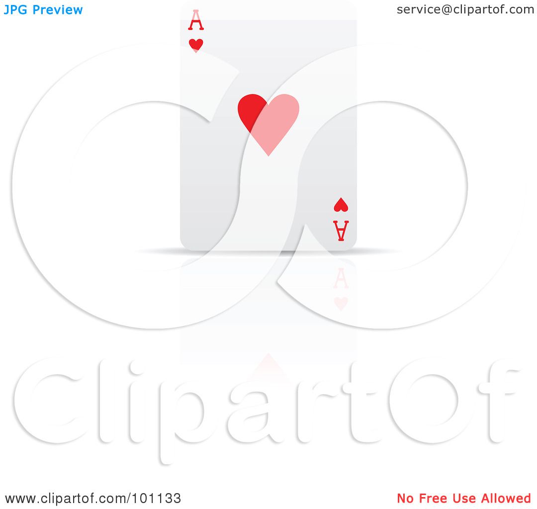 ace of hearts cards clip art