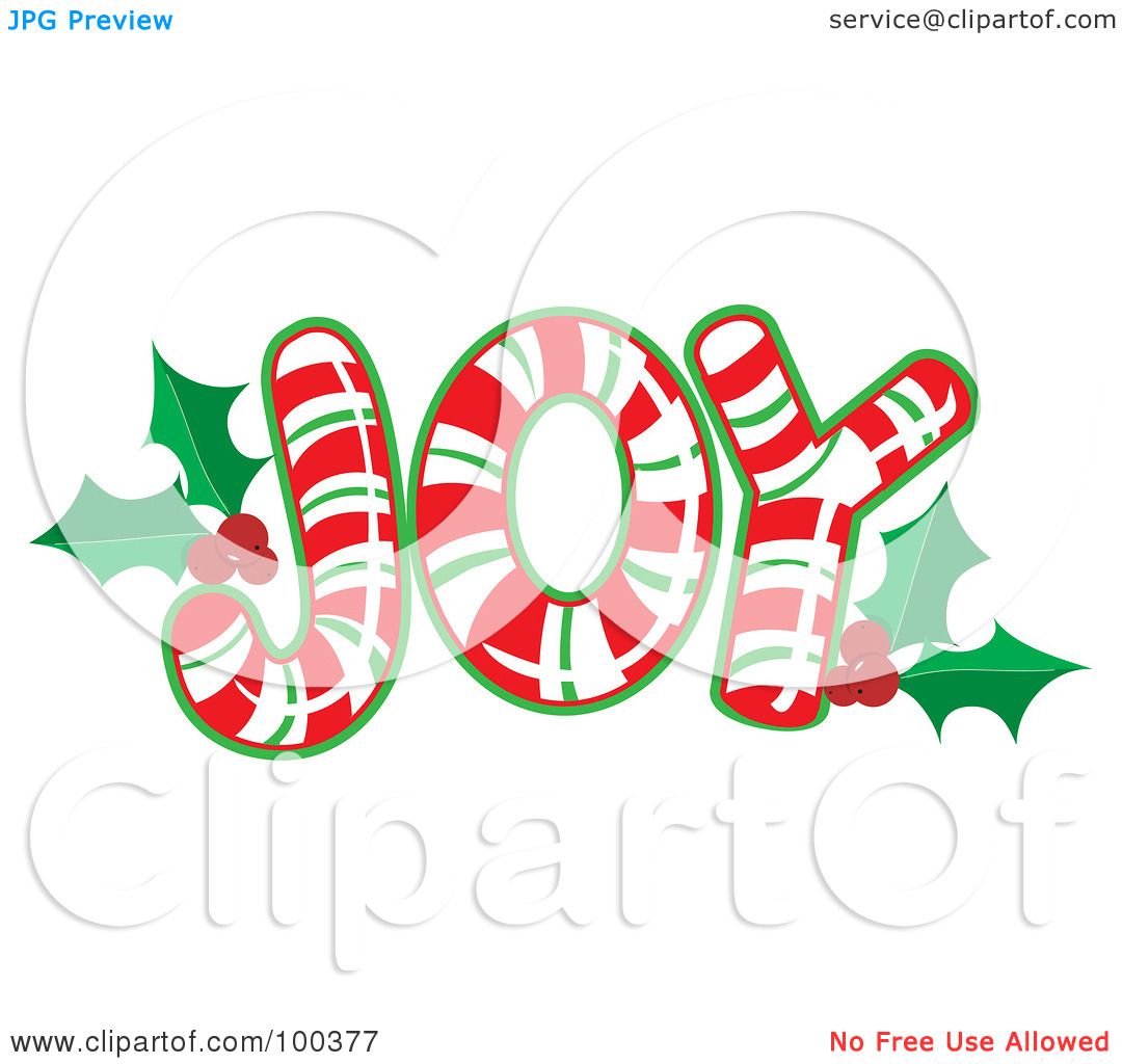 Royalty-Free (RF) Clipart Illustration of Red, Green And White Candy ...
