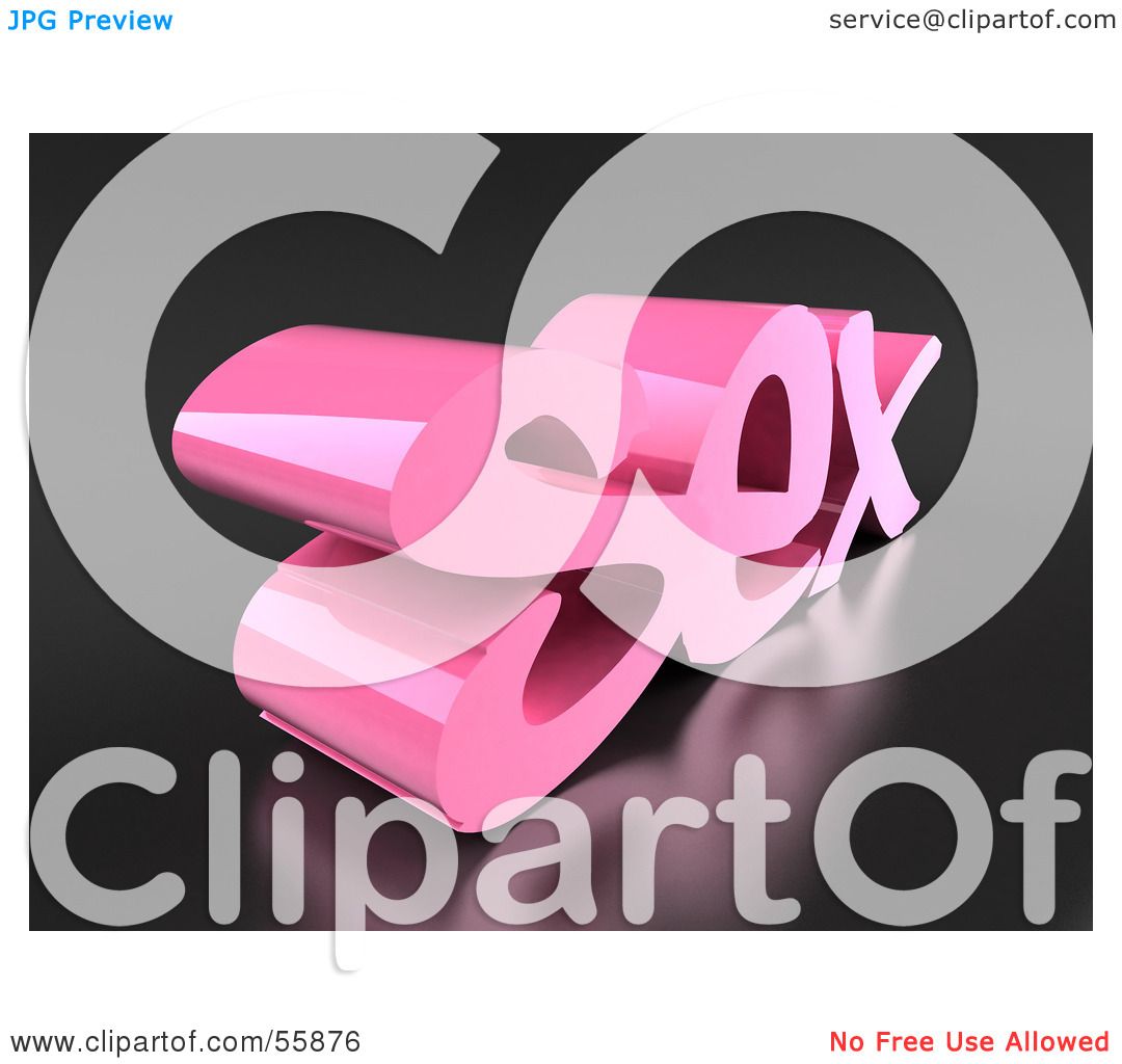 Royalty Free Rf Clipart Illustration Of The 3d Word Sex
