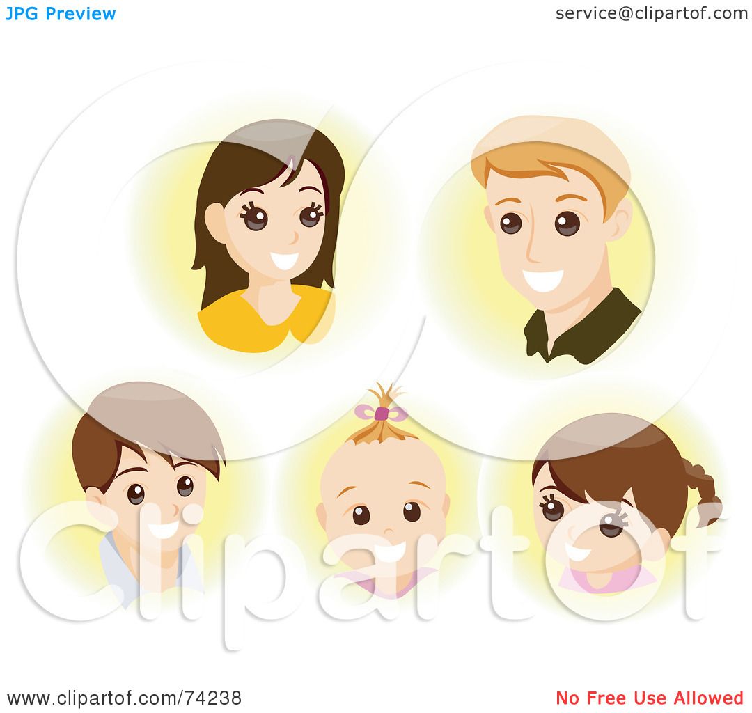 clipart father face