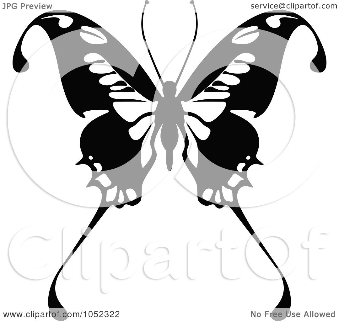 Royalty-Free Vector Clip Art Illustration of a Black And ...
