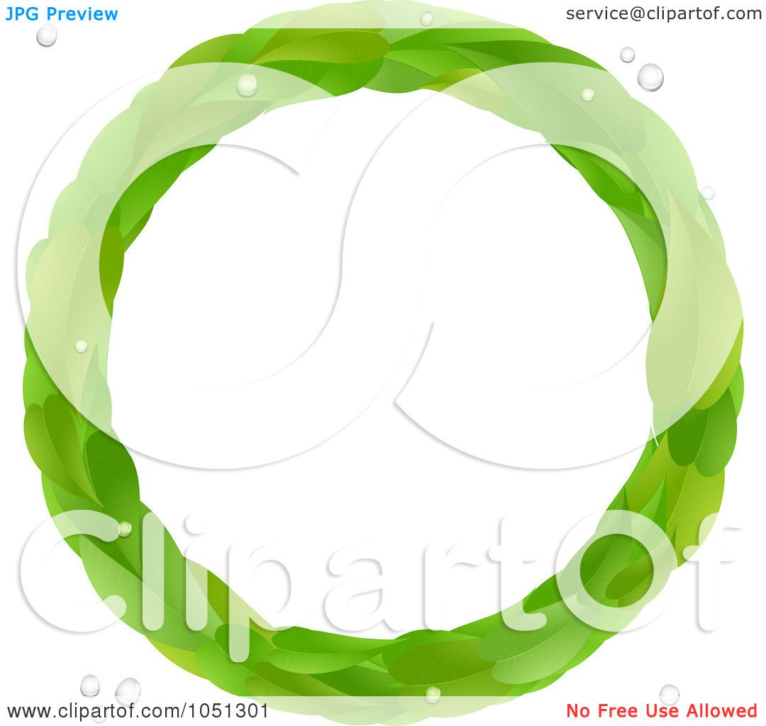 leaf circle clip art - photo #33