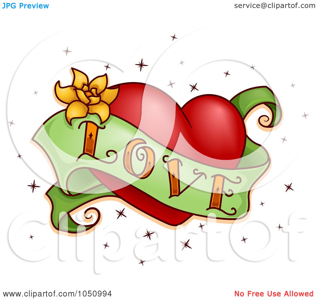 Download Royalty-Free Vector Clip Art Illustration of a Green Love ...