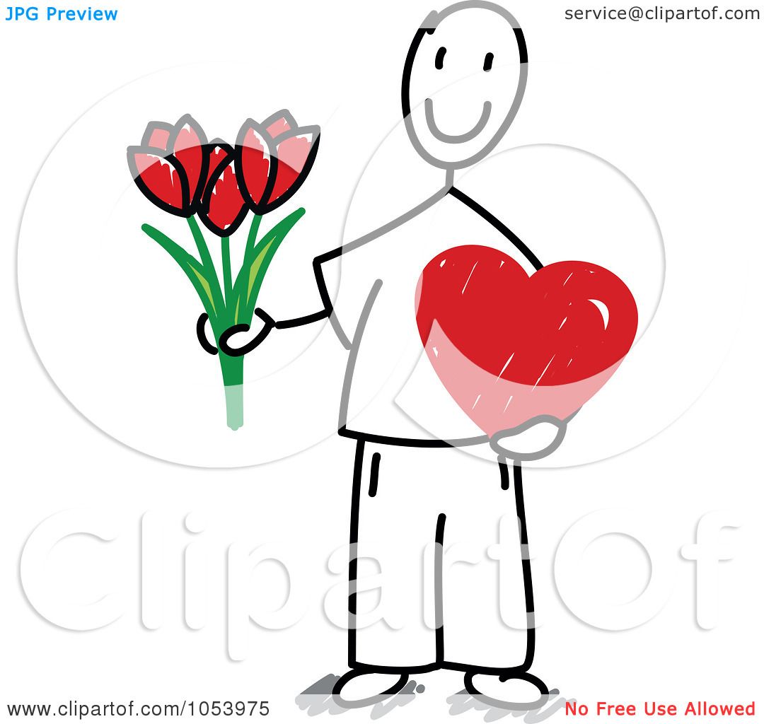 clipart giving flowers - photo #34
