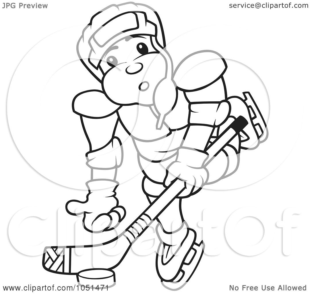 Hockey player - drawing : r/hockeyplayers