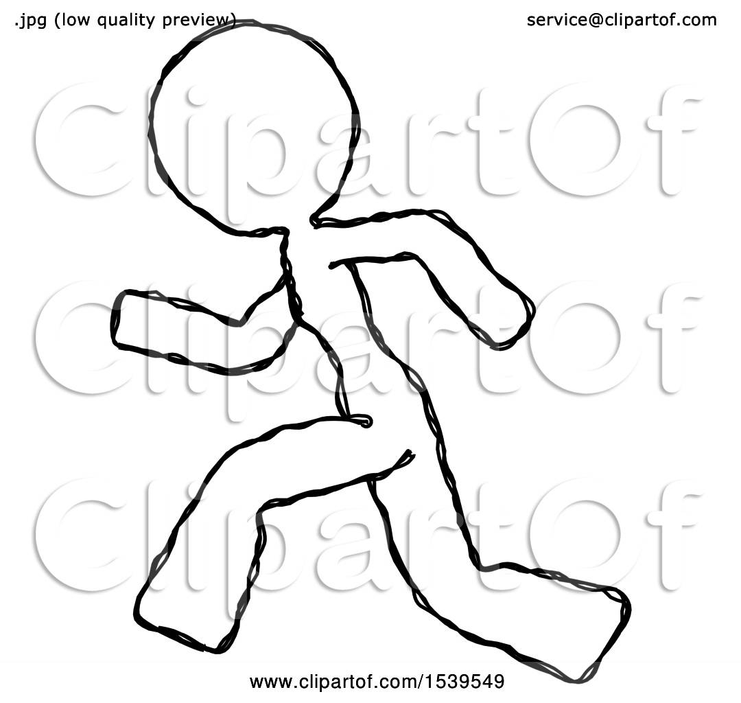 How to Draw a Running Man - Easy Drawing Art