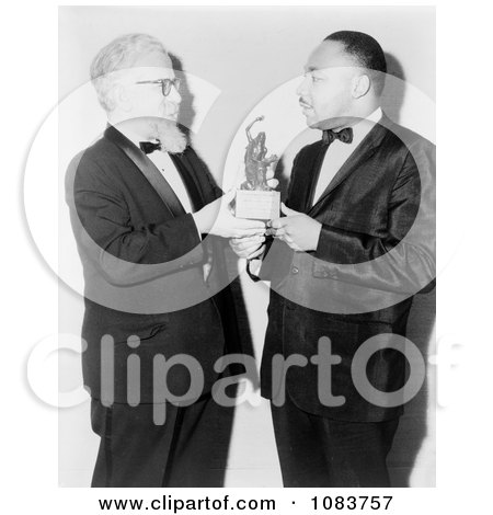 Abraham Heschel and Martin Luther King - Historical Stock Photography by JVPD