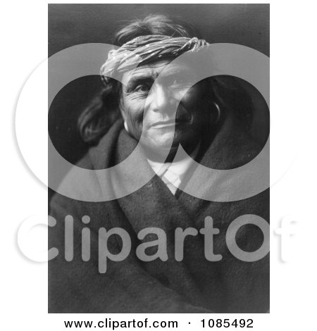 Acoma Indian Man Wearing Headband - Free Historical Stock Photography by JVPD