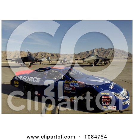 Airforce Race Car - Free Stock Photography by JVPD
