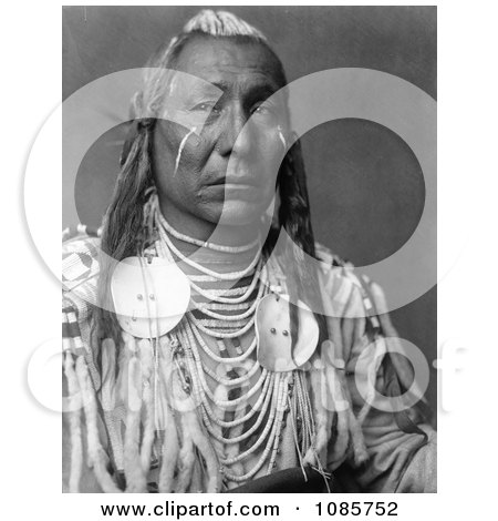 Apsaroke Crow Indian Man Called Red Wing - Free Historical Stock Photography by JVPD