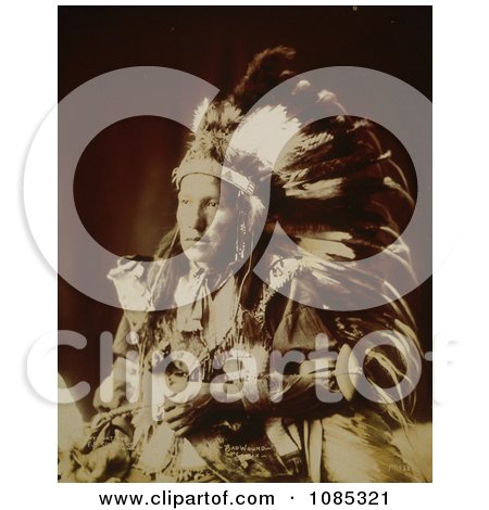 Bad Wound, Sioux Native American Indian - Free Historical Stock Photography by JVPD