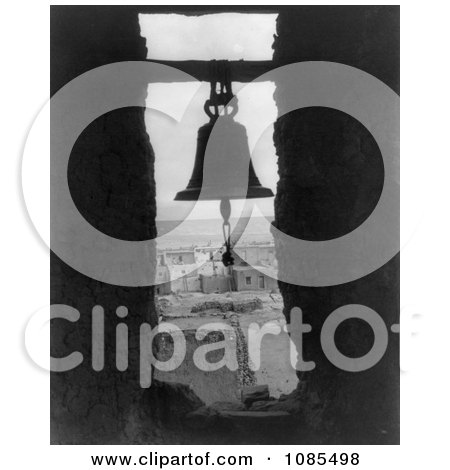 Bell in a Bell Tower, Acoma Indian Architecture - Free Historical Stock Photography by JVPD