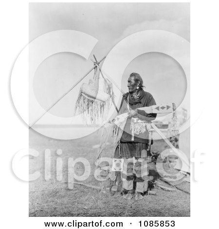Blackfoot Man - Free Historical Stock Photography by JVPD