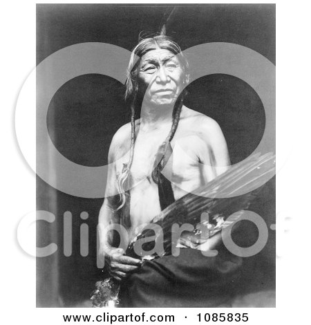 Bobtailhorse, Blackfoot Indian - Free Historical Stock Photography by JVPD