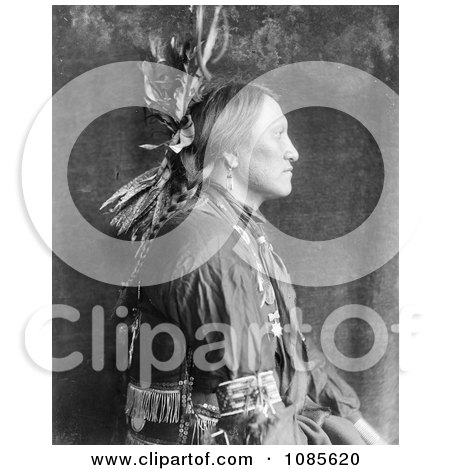 Charging Thunder, Sioux Indian Man - Free Historical Stock Photography by JVPD