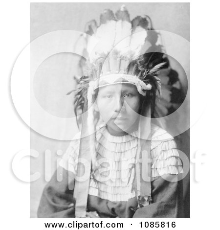 Cheyenne Indian Girl, The Daughter of Bad Horses - Free Historical Stock Photography by JVPD