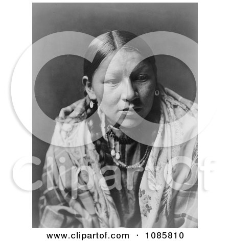 Cheyenne Native American Woman - Free Historical Stock Photography by JVPD