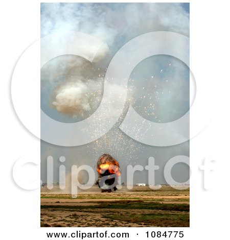 Conrolled Detonation, Balad Air Base, Iraq - Free Stock Photography by JVPD