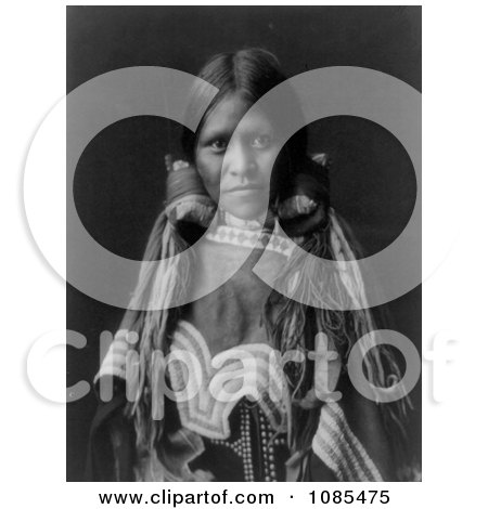 Female Jicarilla Child - Free Historical Stock Photography by JVPD