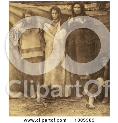 Group of Colville Indians - Free Historical Stock Photography by JVPD