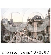 Historical High Street In Bath Somerset England UK Royalty Free Stock Photography