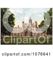 Historical St JohnS College In Cambridge Cambridgeshire England United Kingdom Royalty Free Stock Photography