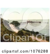 Historical Steamer At The Bristol Channel Birnbeck Pier At Weston Super Mare North Somerset England UK Royalty Free Stock Photography
