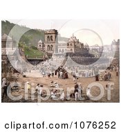 Historical The Beach At Scarborough North Yorkshire England UK Royalty Free Stock Photography