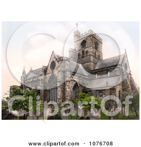 Historical the Carlisle Cathedral Church of the Holy and Undivided Trinity - Royalty Free Stock Photography  by JVPD