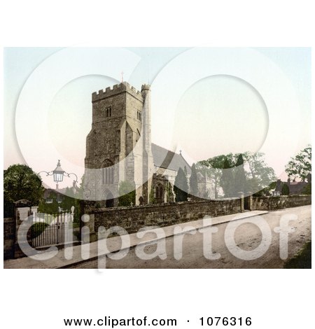 Historical the Church in Battle Rother East Sussex England UK - Royalty Free Stock Photography  by JVPD
