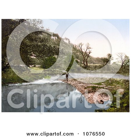 Historical the Doctor Rocks in Monsal Dale, Derbyshire, England - Royalty Free Stock Photography  by JVPD