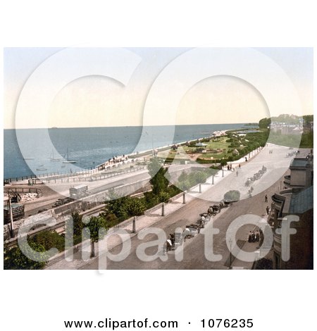 Historical the Esplanade and Waterfront of Ryde Isle of Wight England UK - Royalty Free Stock Photography  by JVPD