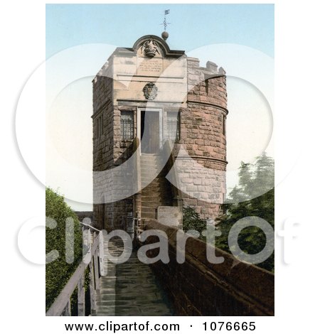 Historical the King Charles Tower, Chester, England, Cheshire, England, United Kingdom - Royalty Free Stock Photography  by JVPD