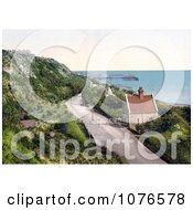 Historical The Lower Sandgate Road In Folkestone Kent England Royalty Free Stock Photography