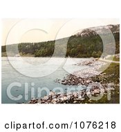 Historical The Malham Tarn Lake In Yorkshire Dales National Park In England Royalty Free Stock Photography