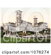 Historical The Osborne House In East Cowes Isle Of Wight England UK Royalty Free Stock Photography