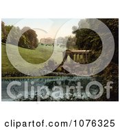 Historical The Palladian Bridge And The Prior Park CollegeBath Somerset England UK Royalty Free Stock Photography